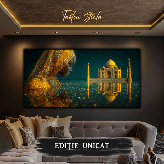 Tablou unicat pe sticla securizata - The Lost Temple - No 25