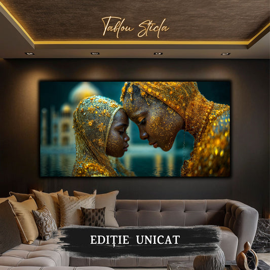Tablou unicat pe sticla securizata - The Lost Temple - No 38