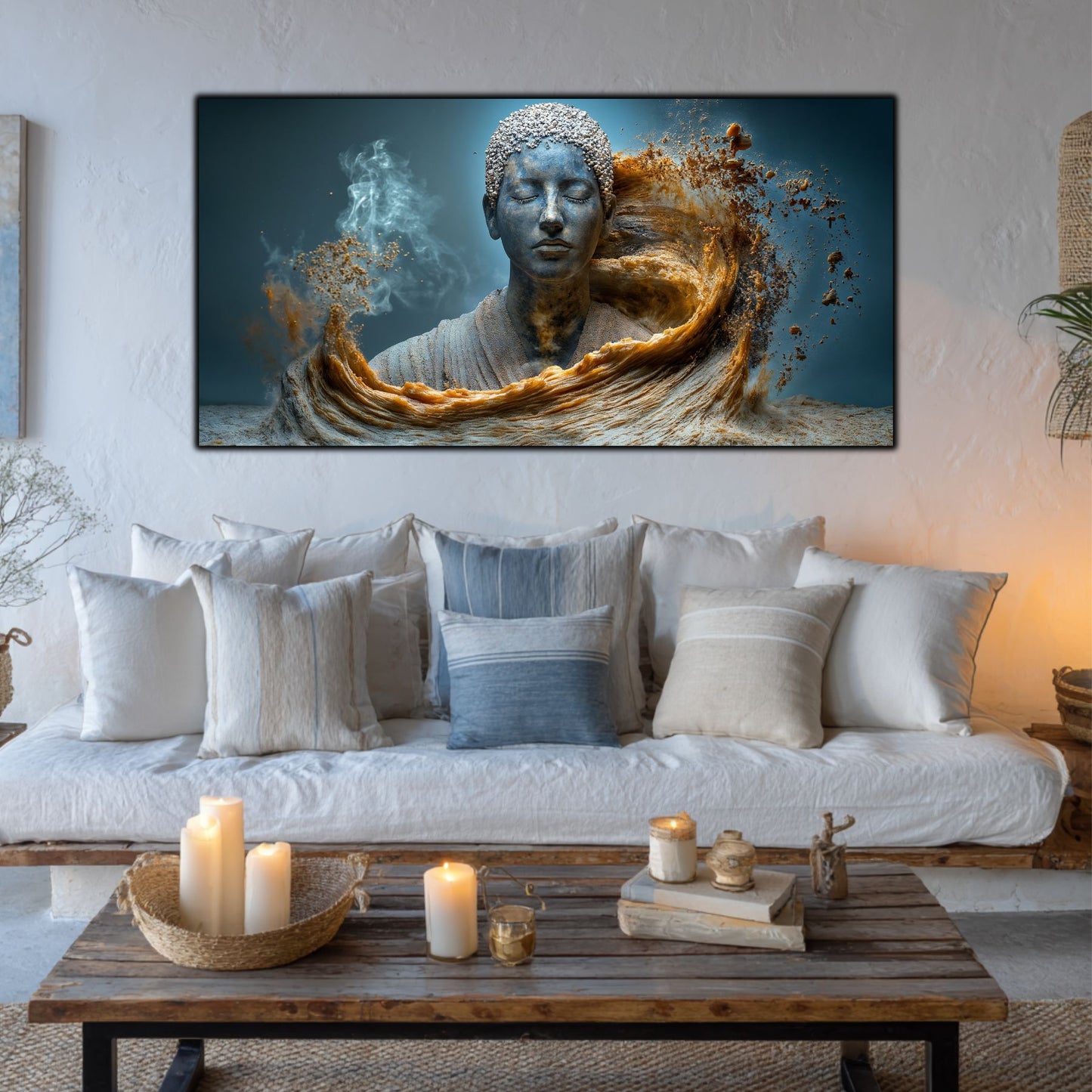 Tablou Decorativ pe Sticla Securizata – Ideal pt Dormitor si Living - Beyond Stardust No32