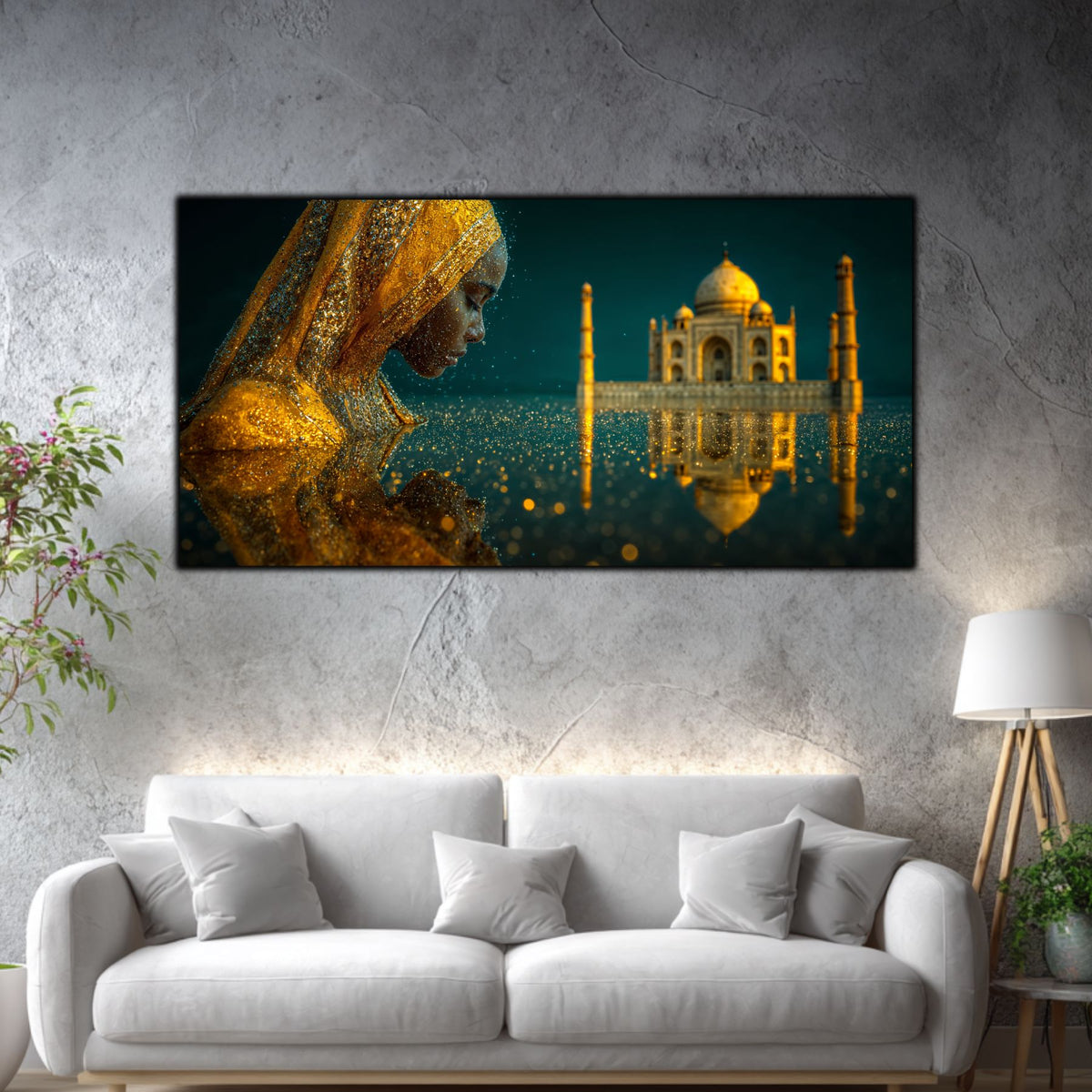 Tablou Modern Living – Golden Listening