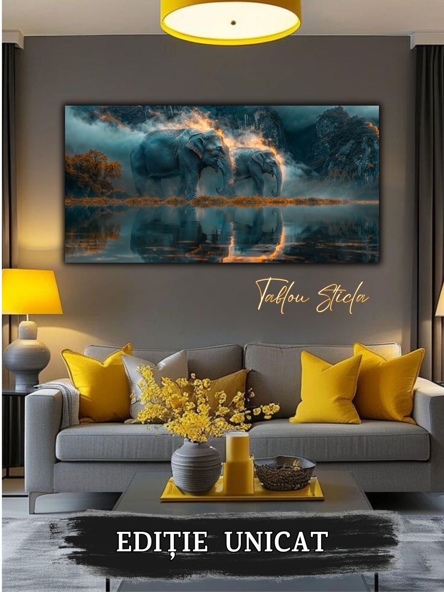 Magnific Titan - Tablou Sticla Securizata - 03