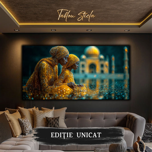 Tablou unicat pe sticla securizata - The Lost Temple - No 10