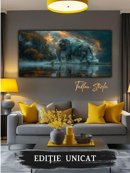 Magnific Titan - Tablou Sticla Securizata - 16