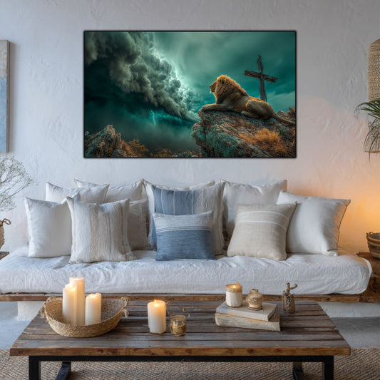 Tablou Decorativ Modern - Print UV pe Sticla - „Sacred Modernities” - No14