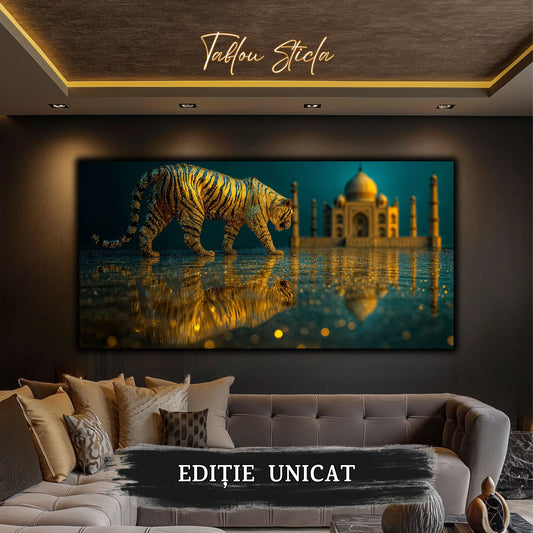 Tablou unicat pe sticla securizata - The Lost Temple - No 13