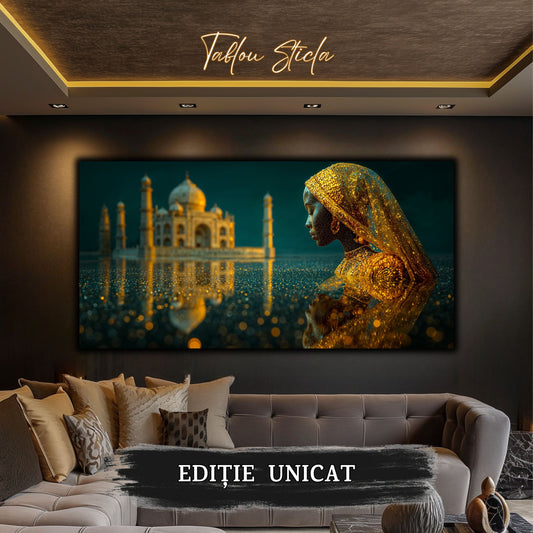 Tablou unicat pe sticla securizata - The Lost Temple - No 06