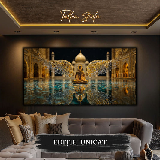 Tablou unicat pe sticla securizata - The Lost Temple - No 20