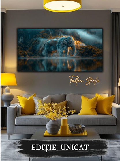 Magnific Titan - Tablou Sticla Securizata - 05