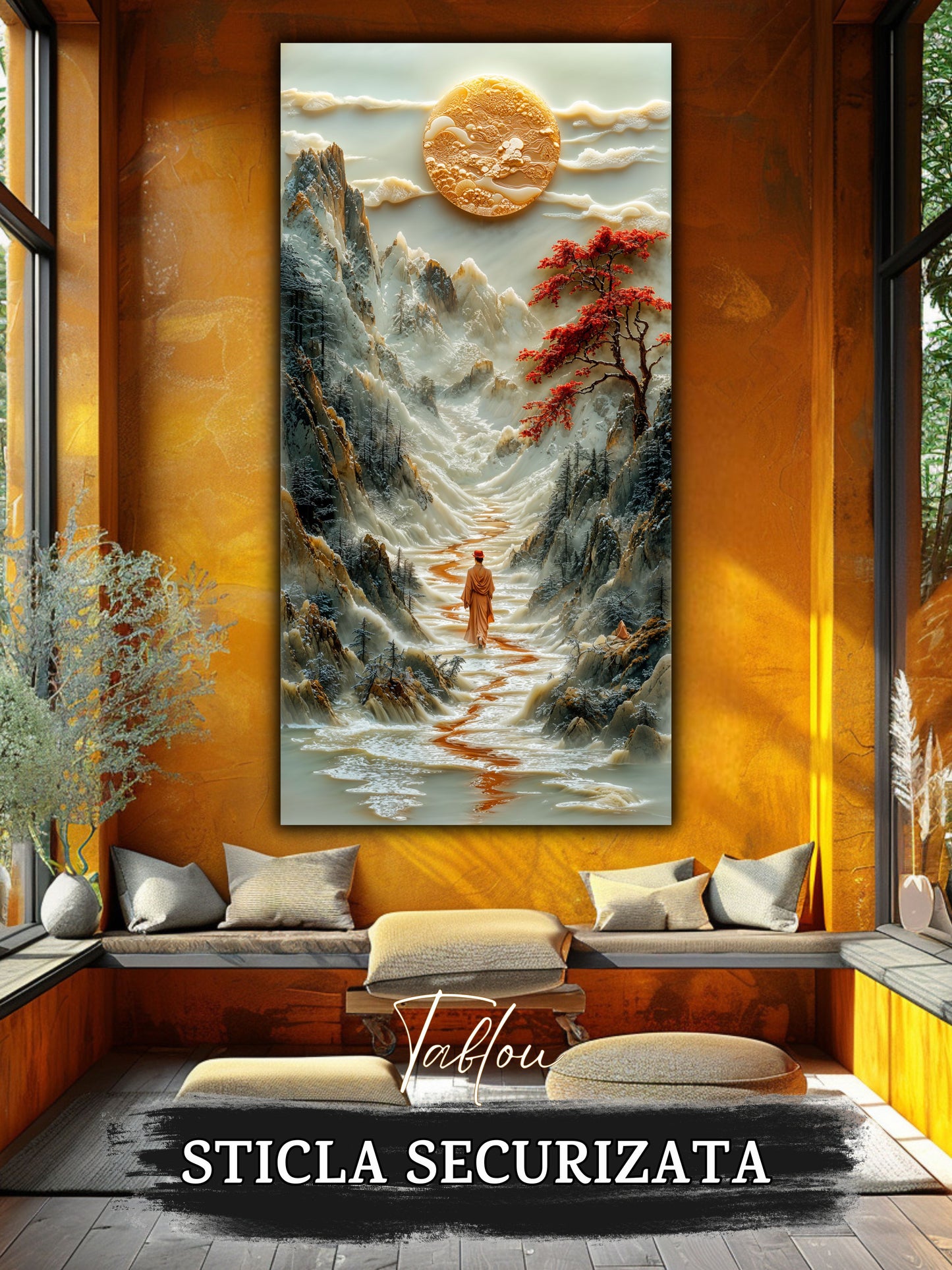 Tablou Sticla - Silk Road - 17