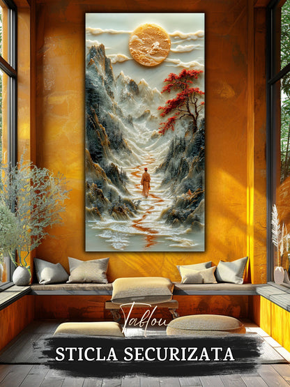 Tablou Sticla - Silk Road - 17