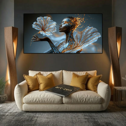 Tablou Abstract Living – A Flame Without Weight