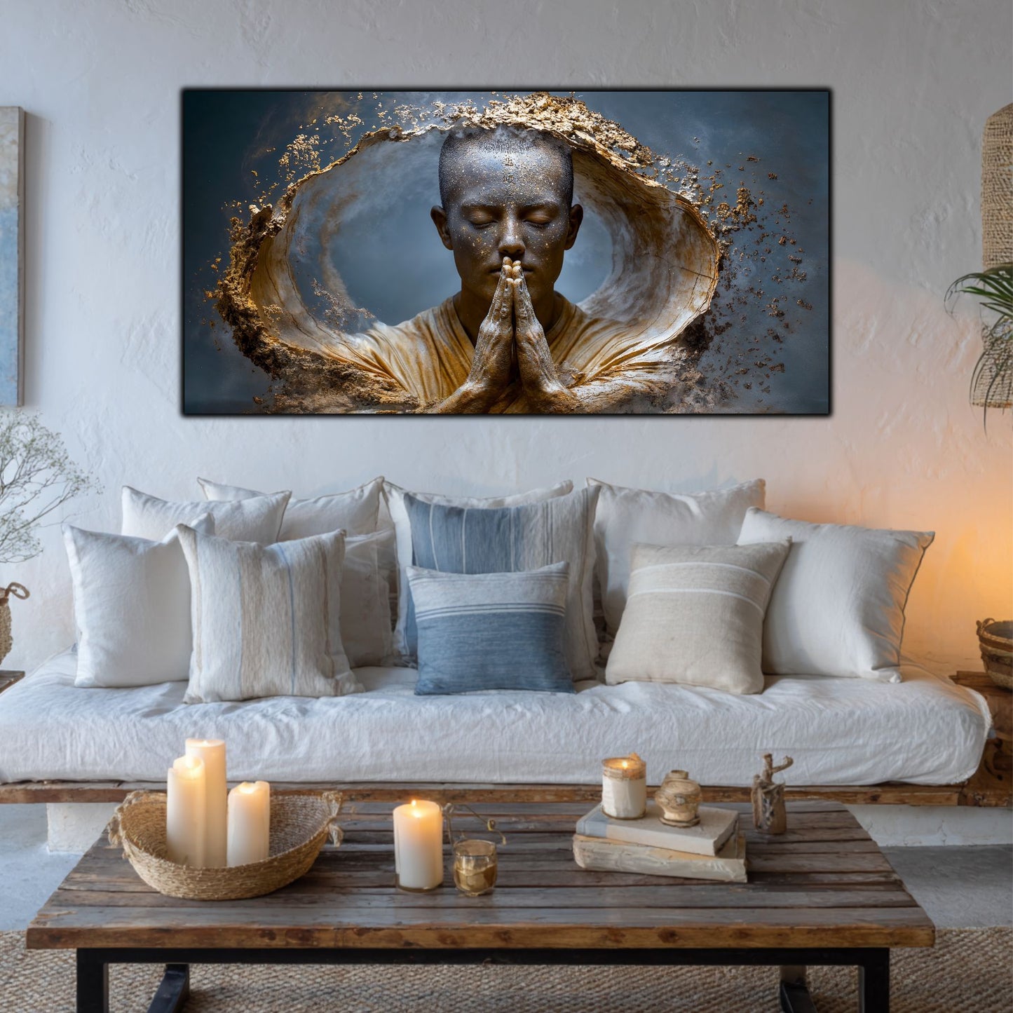 Tablou Decorativ pe Sticla Securizata – Ideal pt Dormitor si Living - Beyond Stardust No40