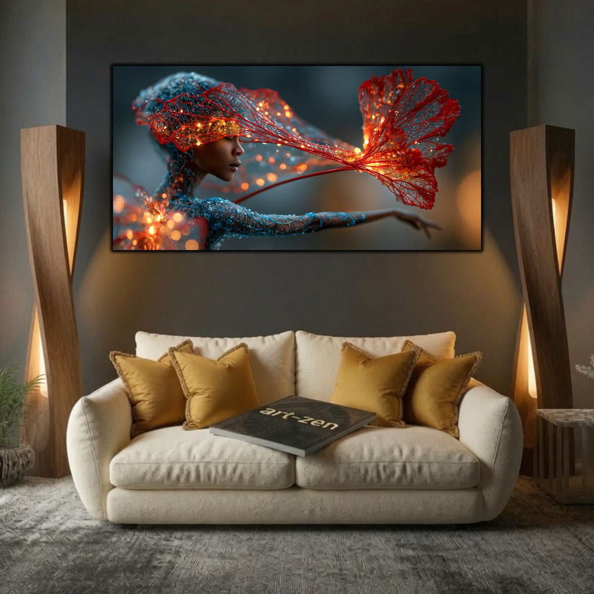 Tablou Abstract Living – The Silent Twin