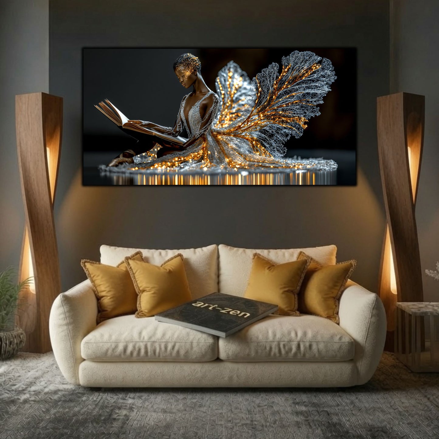 Tablou Abstract Living – Unseen Blossom