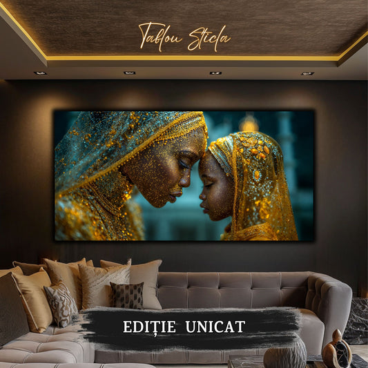 Tablou unicat pe sticla securizata - The Lost Temple - No 11