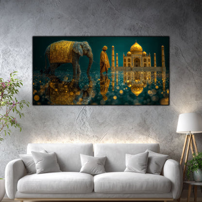 Tablou Modern Living – A Path in Gold