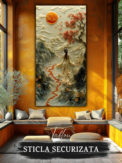 Tablou Sticla - Silk Road - 18