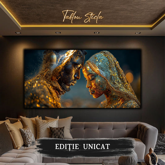 Tablou unicat pe sticla securizata - The Lost Temple - No 02