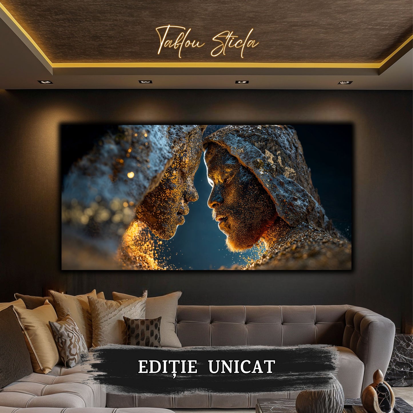 Tablou unicat pe sticla securizata - The Lost Temple - No 29