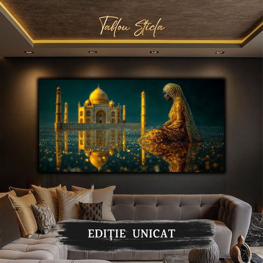 Tablou unicat pe sticla securizata - The Lost Temple - No 18