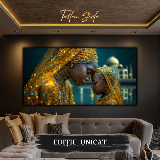 Tablou unicat pe sticla securizata - The Lost Temple - No 32