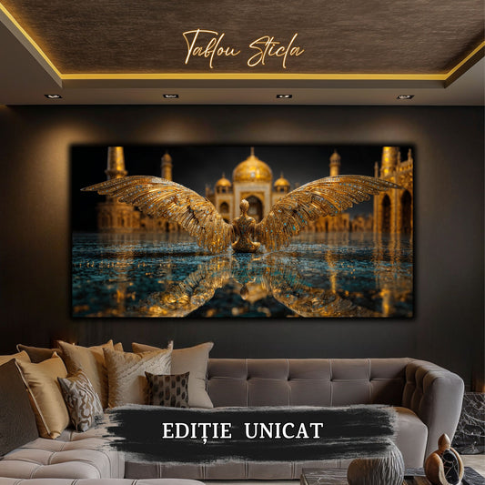 Tablou unicat pe sticla securizata - The Lost Temple - No 24