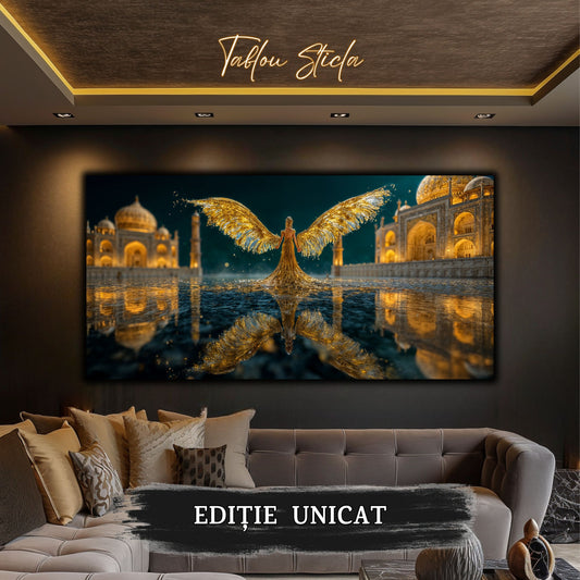 Tablou unicat pe sticla securizata - The Lost Temple - No 30