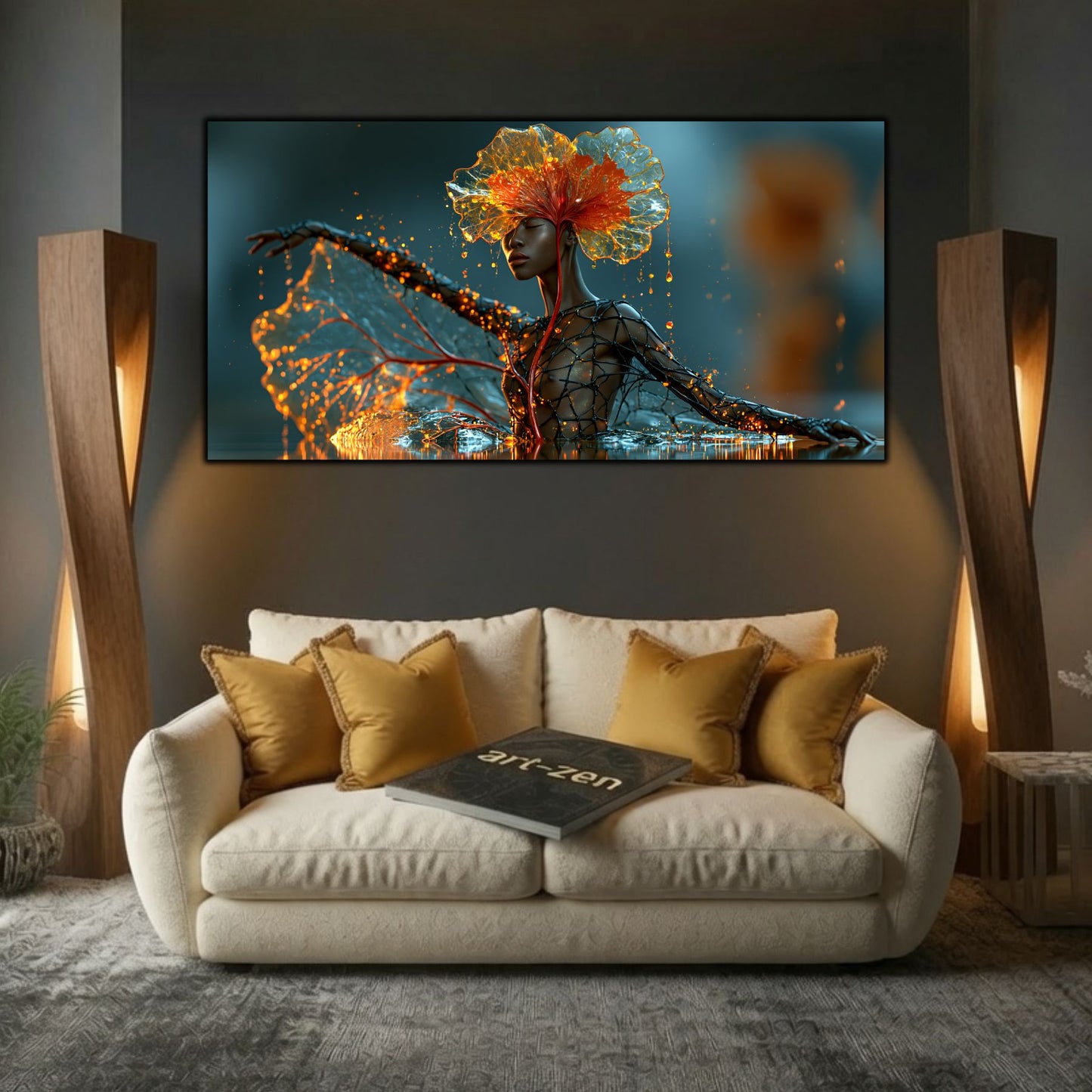 Tablou Abstract Living – A Place to Become
