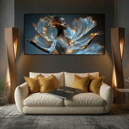 Tablou Abstract Living – A Bloom of Air