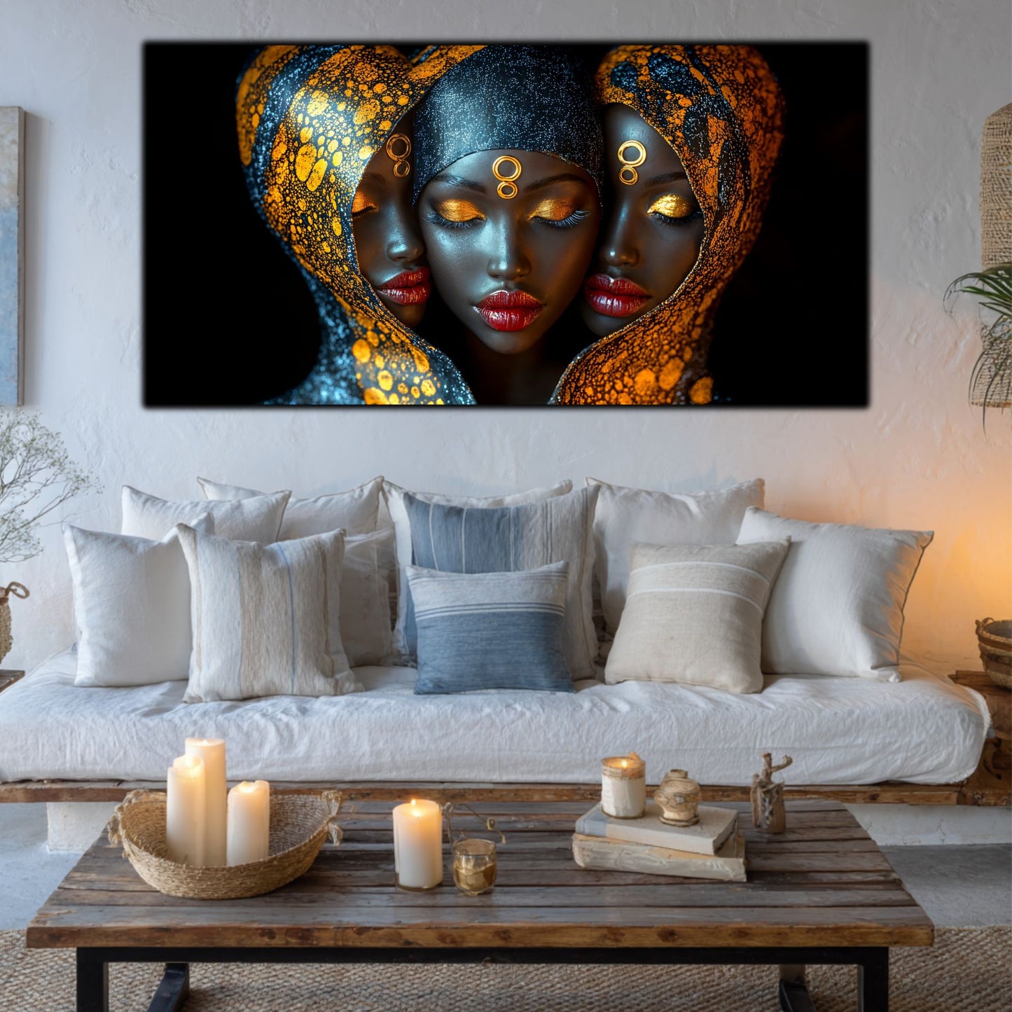 Tablou unicat din sticlă securizată - Beyond Tribe NO01