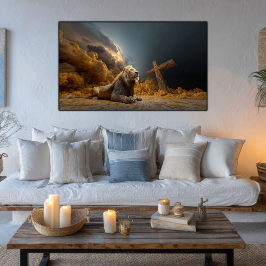 Tablou Decorativ Modern - Print UV pe Sticla - „Sacred Modernities” - No19