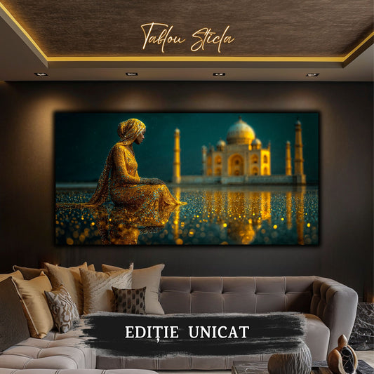 Tablou unicat pe sticla securizata - The Lost Temple - No 36