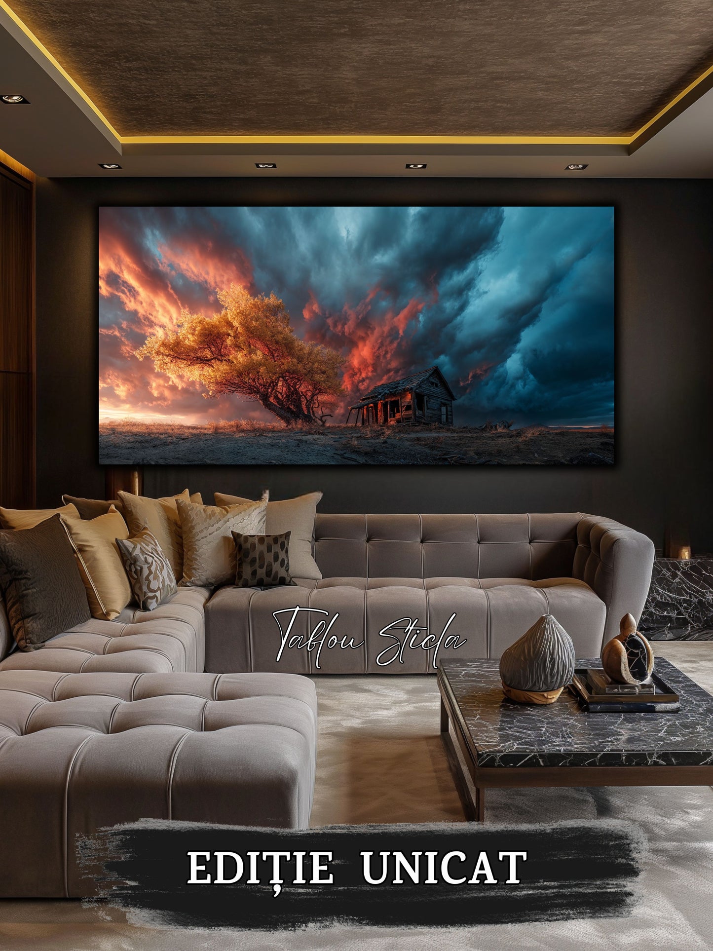 Tablou Sticla Securizata - Colectia StormLight - no11