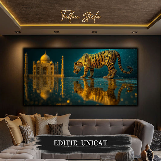Tablou unicat pe sticla securizata - The Lost Temple - No 15