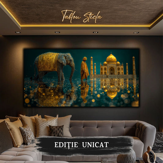 Tablou unicat pe sticla securizata - The Lost Temple - No 16