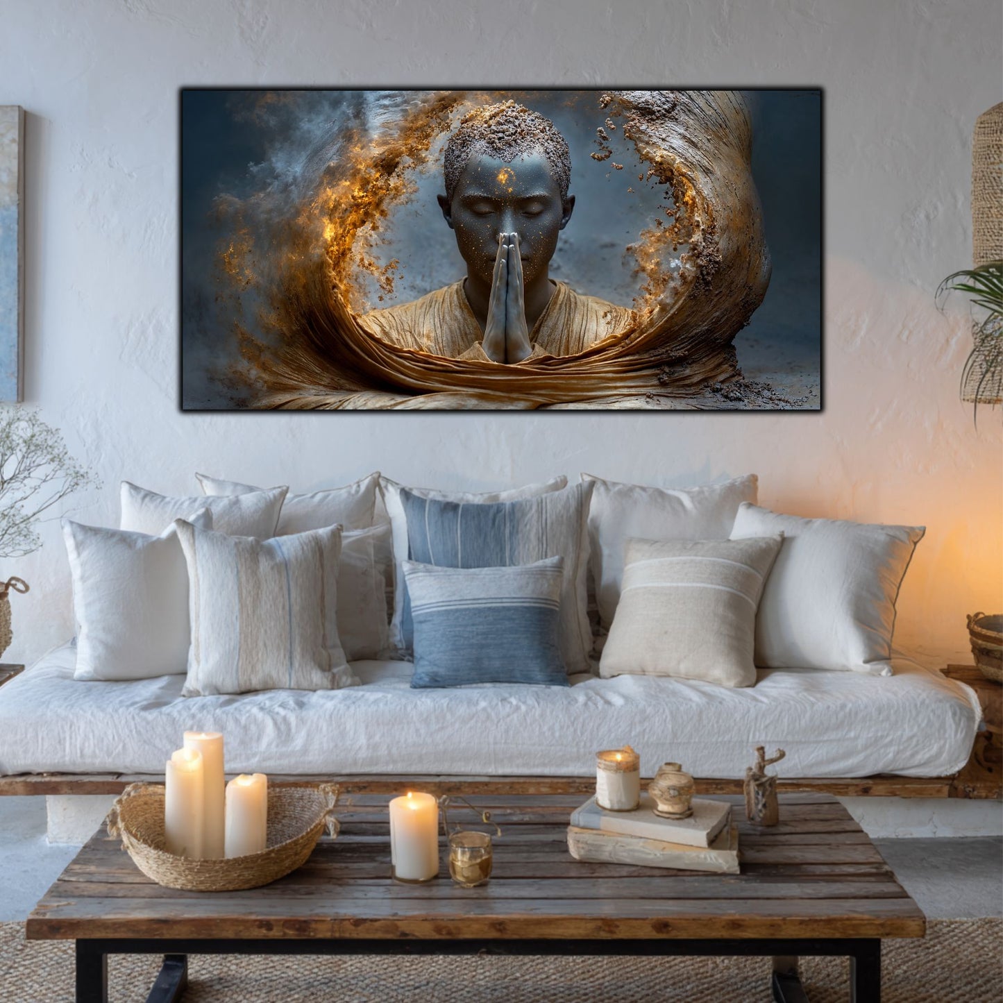 Tablou Decorativ pe Sticla Securizata – Ideal pt Dormitor si Living - Beyond Stardust No25
