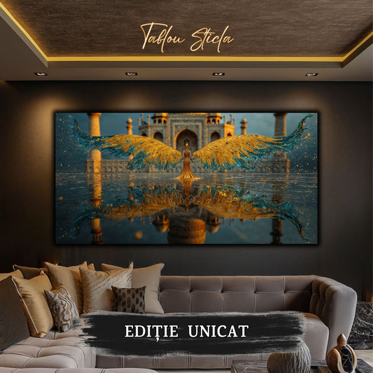 Tablou unicat pe sticla securizata - The Lost Temple - No 08