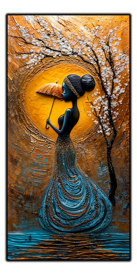 Tablou unicat din sticlă securizată Beyond Origin - No30