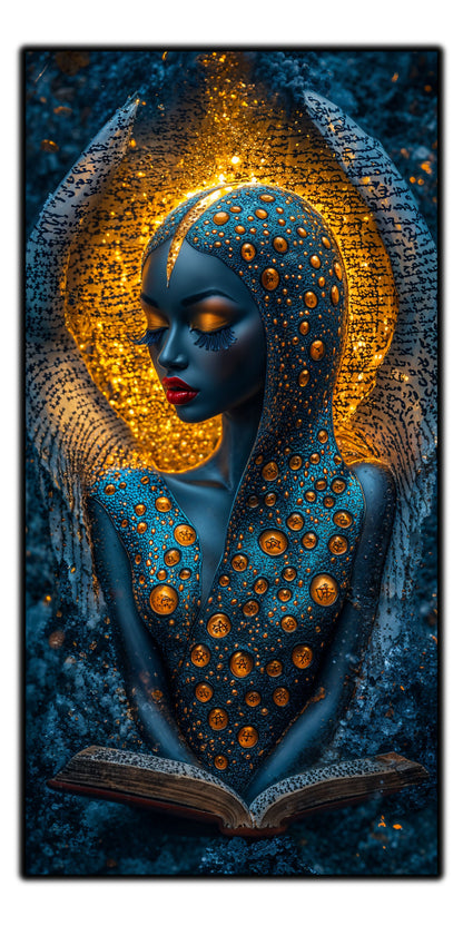 Tablou unicat din sticlă securizată Beyond Creation - No30