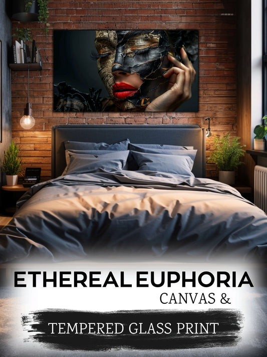 Canvas painting / glass painting - Ethereal Euphoria 30