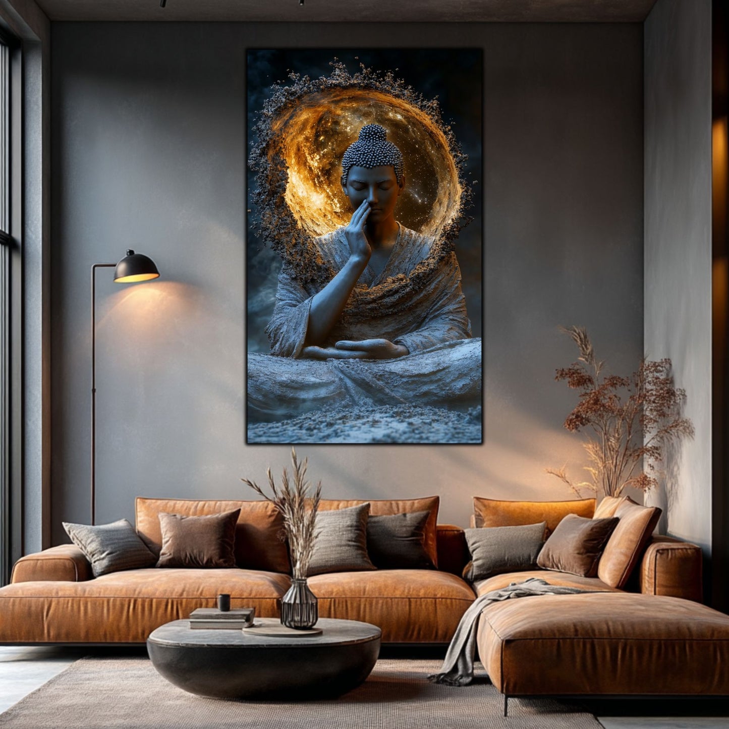 Tablou Decorativ pe Sticla Securizata – Ideal pt Dormitor si Living - Beyond Stardust No42