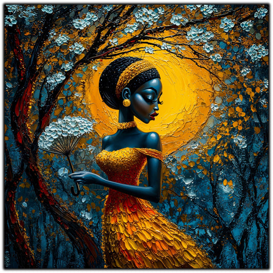 Tablou unicat din sticlă securizată Beyond Origin - No44