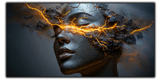 Tablou Sticla Securizata – Reimagined No33