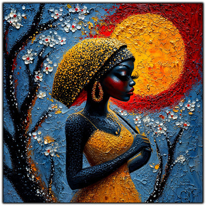 Tablou unicat din sticlă securizată Beyond Origin - No34