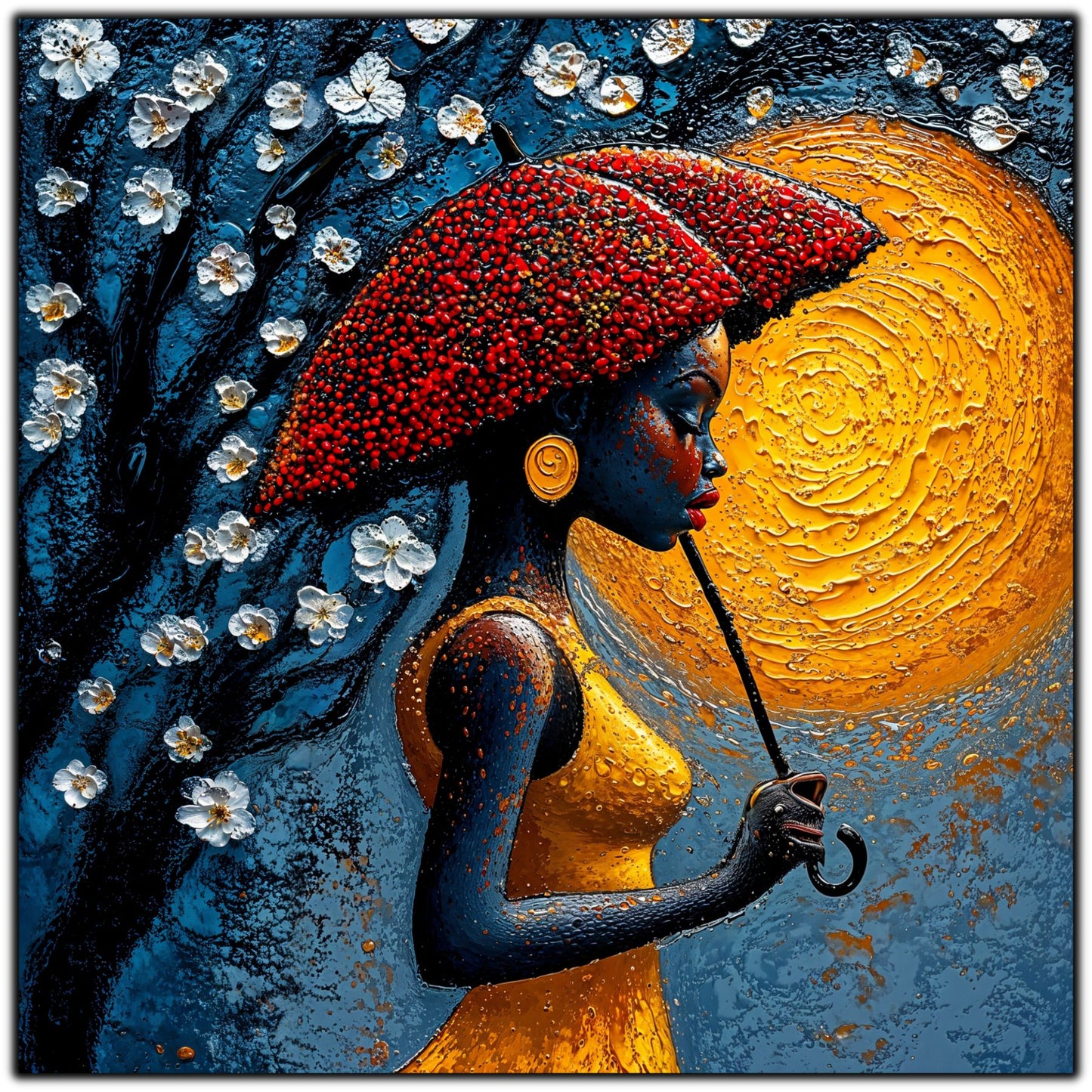 Tablou unicat din sticlă securizată Beyond Origin - No37