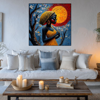 Tablou unicat din sticlă securizată Beyond Origin - No34