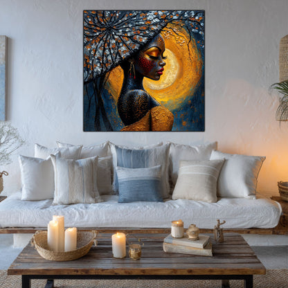 Tablou unicat din sticlă securizată Beyond Origin - No35