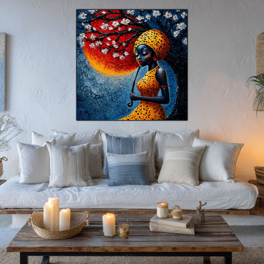 Tablou unicat din sticlă securizată Beyond Origin - No45