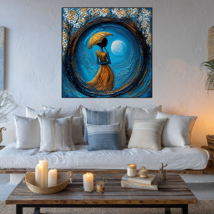 Tablou unicat din sticlă securizată Beyond Origin - No38