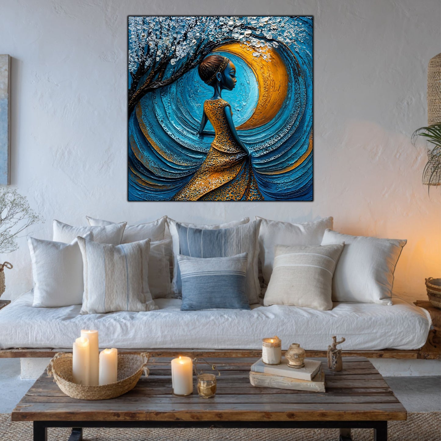 Tablou unicat din sticlă securizată Beyond Origin - No42